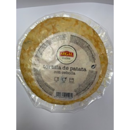 Tortilla de patata con cebolla